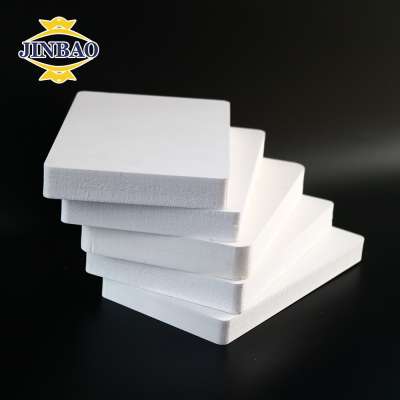 JINBAO 2mm 4mm 5mm lowes white black large core wpc free expanded wholesale pvc celuka foam board