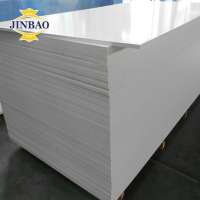 JINBAO pvc inkjet printable pvc expanded sheet flexible plastic sheet 5mm pvc foam sheet