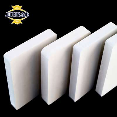 JINBAO 1 3 5mm hard high density surface high quality factory outdoor sunshine grey white ivory 4x8 size pvc sheet