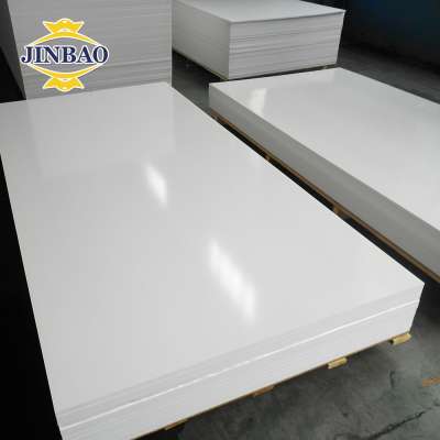 JINBAO 0.8mm 4'x8' 8mm 15mm colour glossy white high quality hot sell china supplier pvc sheet